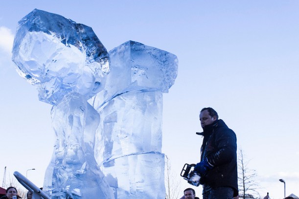 Ice sculpture