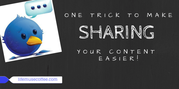 One Trick To help others%0AShare your