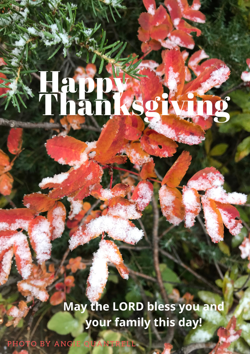 Happy Thanksgiving angiequantrell.wordpress.com