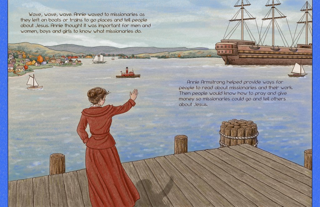 Beverly's art for pages 30-31 (text is sample text to give layout).